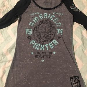 American fighter shirt